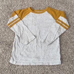 Old Navy toddler boys long sleeve striped tee tshirt top size 3T